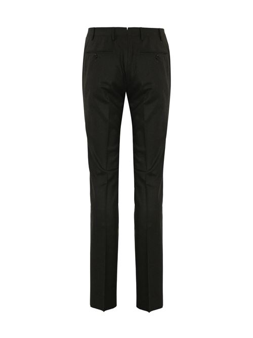 Pantalone classico in lana vergine marrone Corneliani | 945B01 9418111061